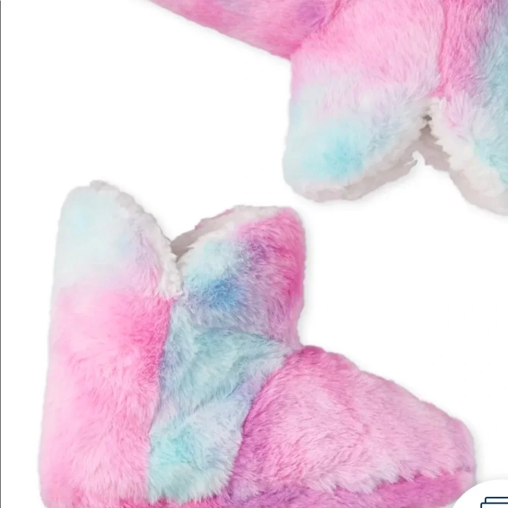 Girls Tie Dye Bootie slipper - Picture 2 of 4